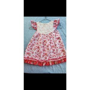 Matilda Jane Size 2 Platinum Dress Floral